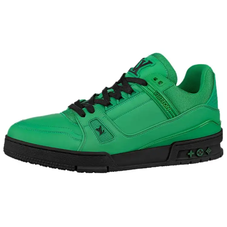 LOUIS VUITTON Trainers 'Green With Black'