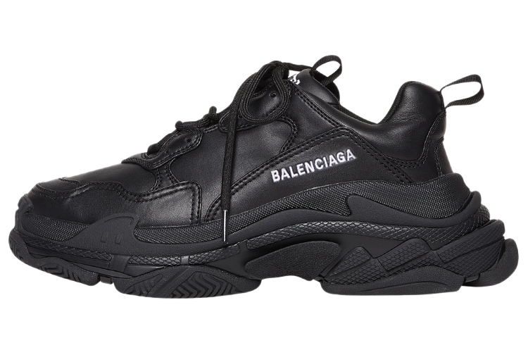 Мужские кроссовки Balenciaga Triple S (черные)