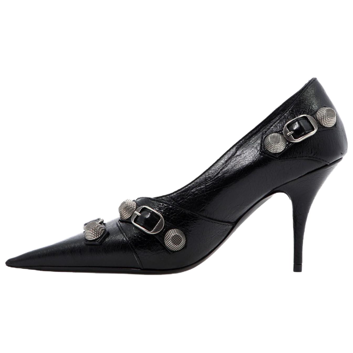 Balenciaga Cagole 90mm Pump Black Women's