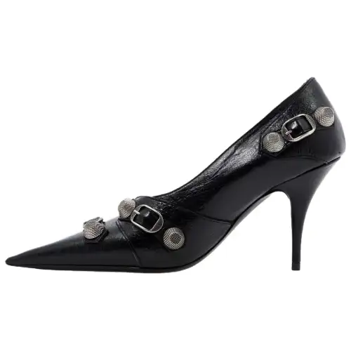 Balenciaga Cagole 90mm Pump Black Women's