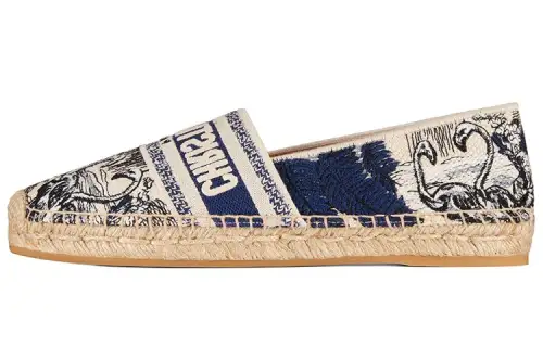 DIOR Granville Women's Casual Shoes Women's Blue White