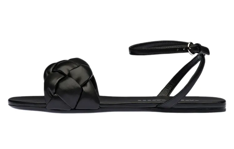 MIU MIU One Strap Sandals Women's Black