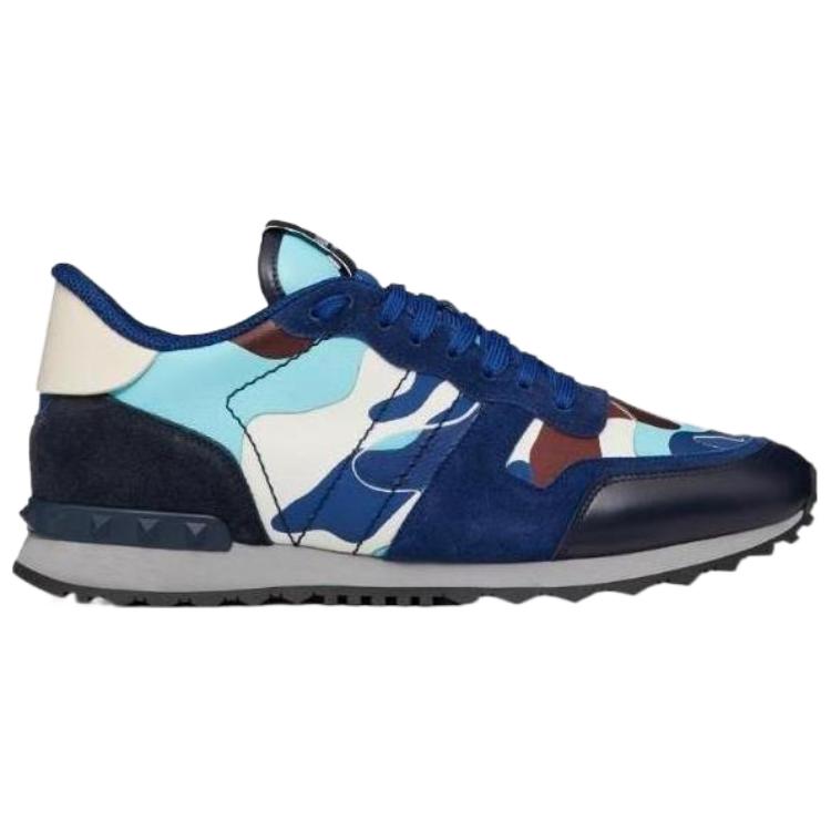 Мужские кроссовки Valentino Rockrunner (синие) — фото 2