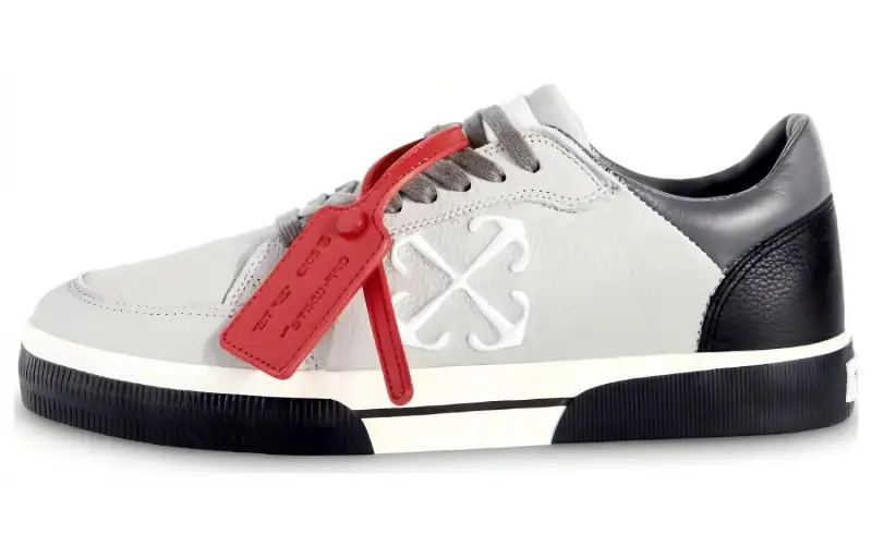 OFF WHITE Vulc Low Grey Black