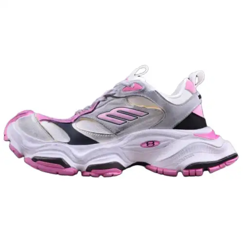 Balenciaga Women's Cargo Sneaker 'Worn-Out - Grey Pink'