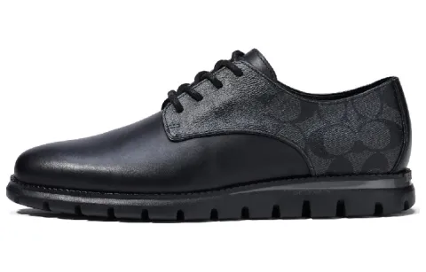 COACH Men's Casual Shoes Men's Low-top Black