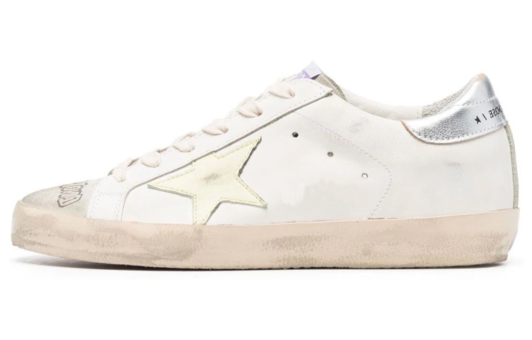 Женские кеды Golden Goose Super-Star (белые)