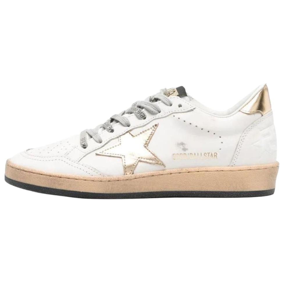 Женские кеды Golden Golden Goose Ball Star (белые)
