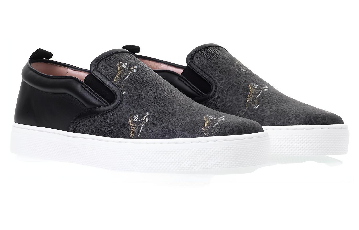 Gucci Gg Supreme Slip-On 'Tigers' Women's