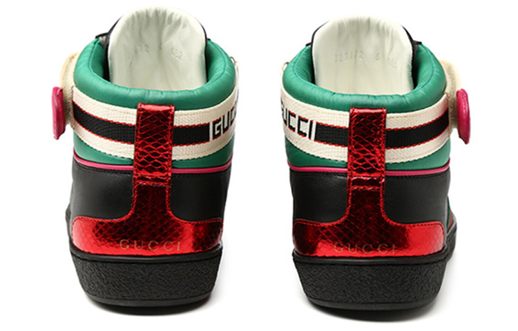 Мужские кеды Gucci ACE (черные) — фото 4