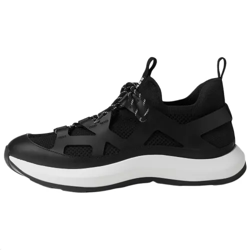 HERMES Katana Low top Casual Shoes Men's Black