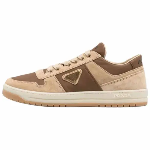 PRADA Downtown Low top Skateboard Shoes Women's Brown
