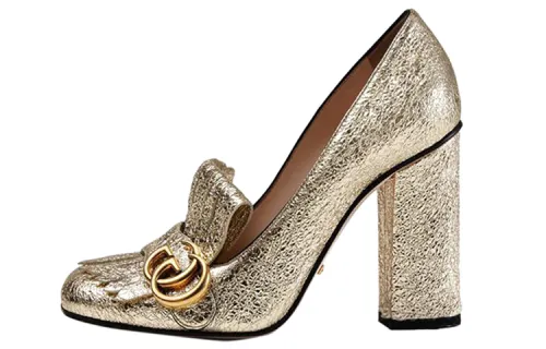 GUCCI High Heels Women's Gold
