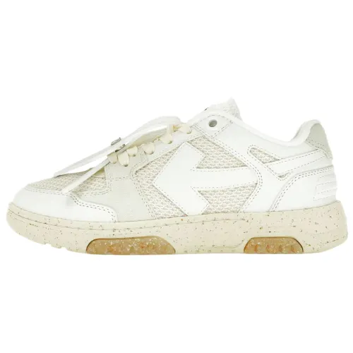 OFF WHITE Out Of Office Low Slim White Women's
