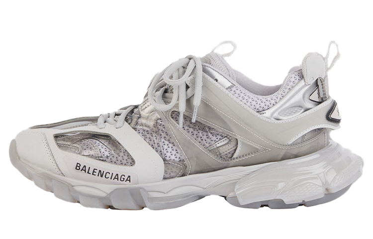 Balenciaga Balenciaga Track Transparent Sole Low Top Dad Shoes Men's Gray White