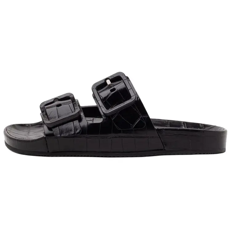 Balenciaga Mallorca Slide Slippers Women's Black