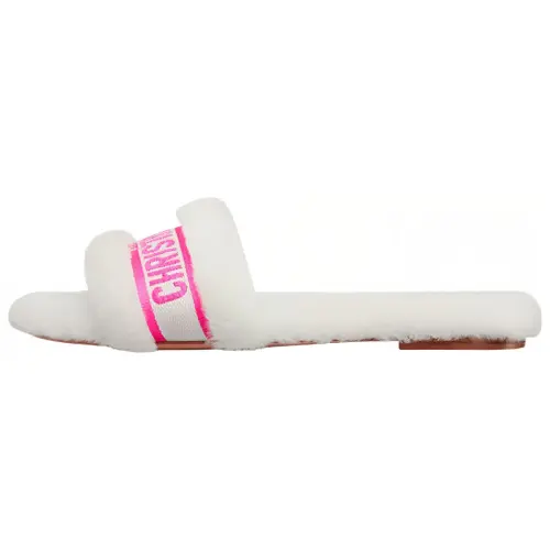 DIOR Chez Moi Slide Slippers Women's Bright Pink