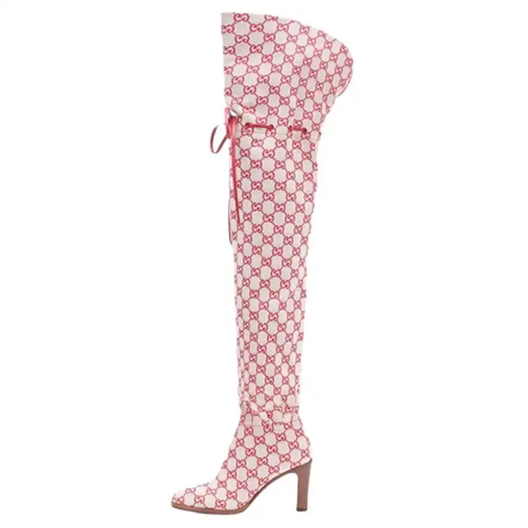GUCCI GG Canvas Over-the-knee Boot