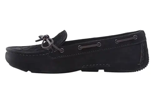 Bottega Veneta Suede Casual Shoes Women's Black
