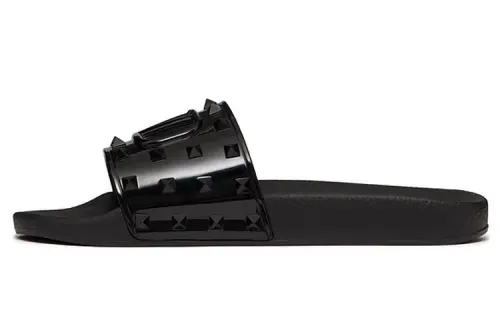 Valentino VLogo Rubber Slides