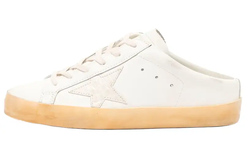 Golden Goose Superstar Leather Mules