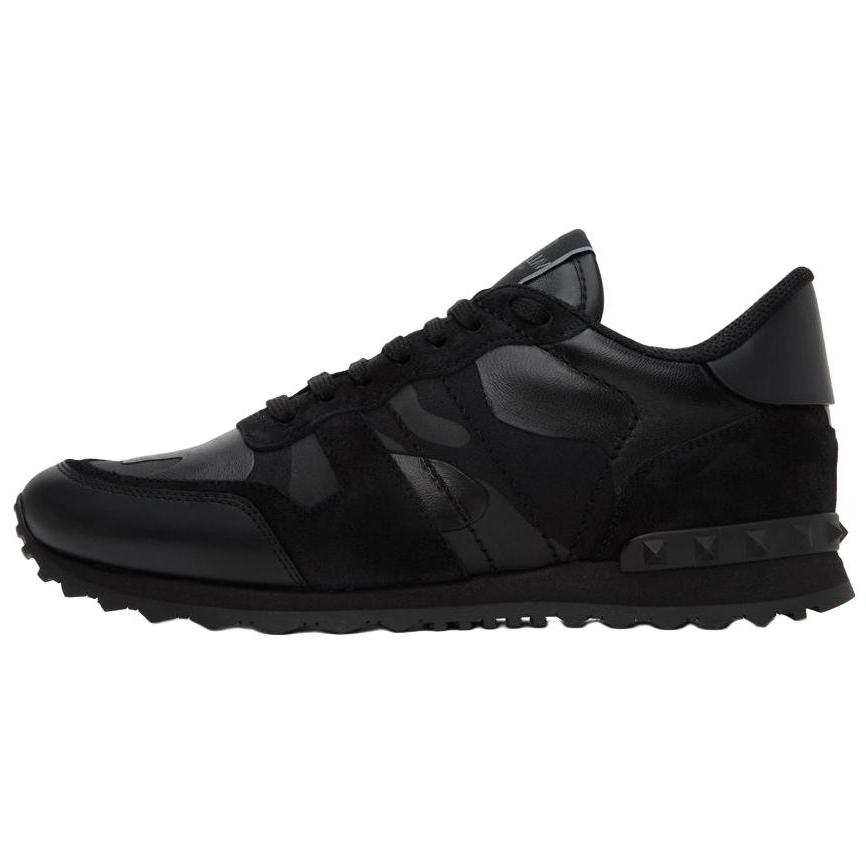 Мужские кроссовки Valentino GARAVANI CAMOUFLAGE NOIR ROCKRUNNER (черный)