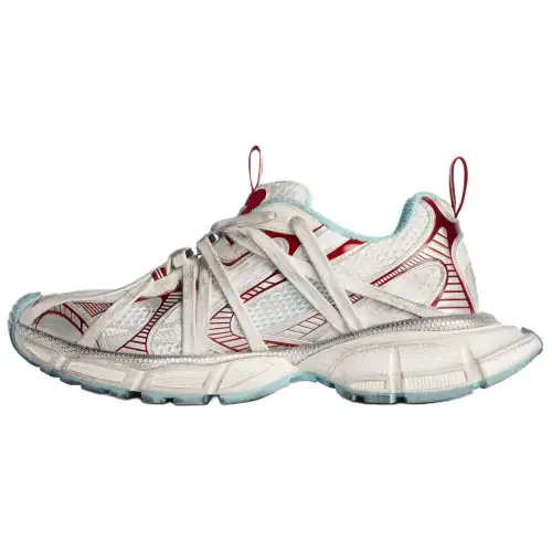 Balenciaga 3XL Extreme Laces B Low top Chunky Sneakers Men's Beige