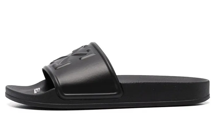OFF-WHITE Slide Slippers Women's Black