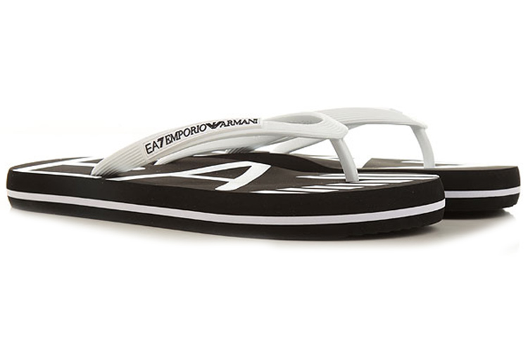 Ea7 EMPORIO ARMANI Logo-print Flat Flip Flops