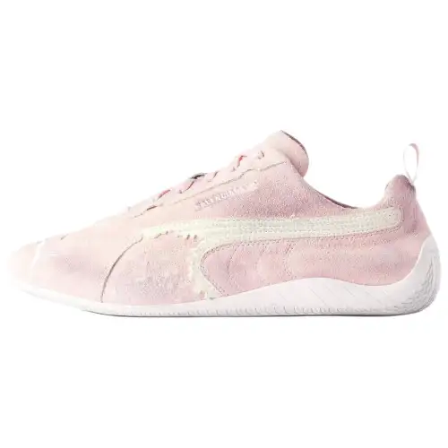 Balenciaga x PUMA Speedcat Thin Sole Shoes, German Army Trainers, Racing Shoes Low top Casual Shoes Women's Pink