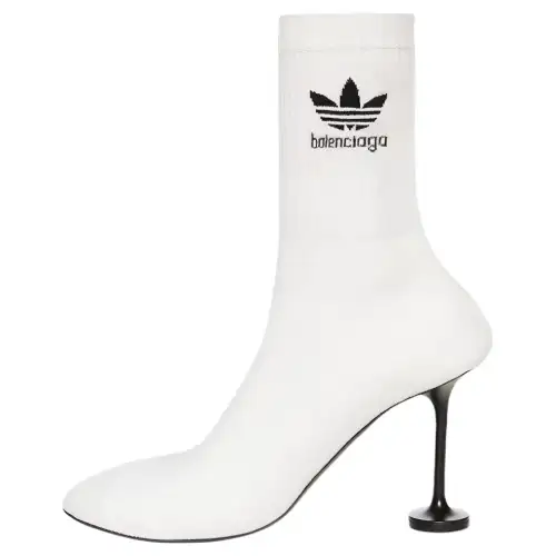 Adidas Originals x Balenciaga Fabric Ankle Boots 9cm Women's White