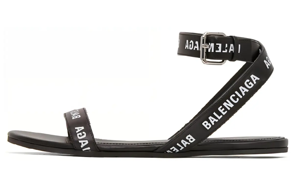 Balenciaga Sports Sandals 'Black White' Women's