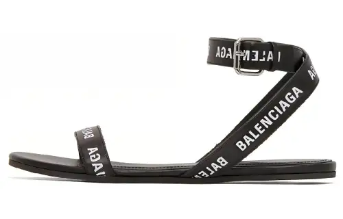 Balenciaga Sports Sandals 'Black White' Women's