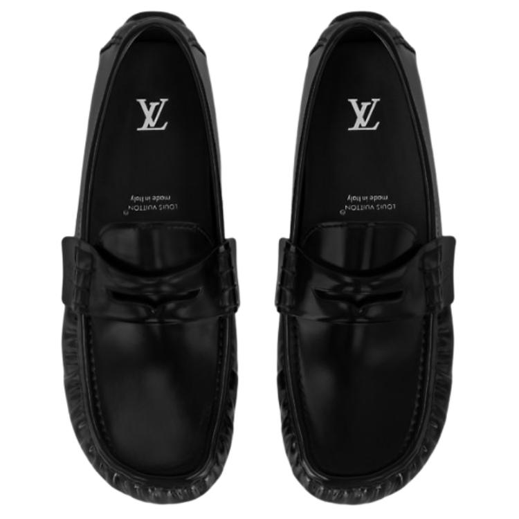 Мужские кеды Louis Vuitton LOUIS VUITTON Footprint 2025 (черный) — фото 4