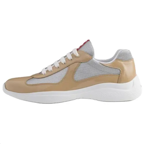 PRADA Low top Casual Shoes Men's Gold