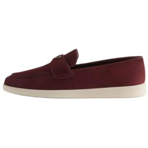 PRADA Loafers 1.5cm Men's Burgundy