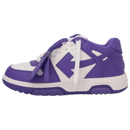 OFF WHITE Out Of Office Low Top Sneaker 'Purple White' Women's