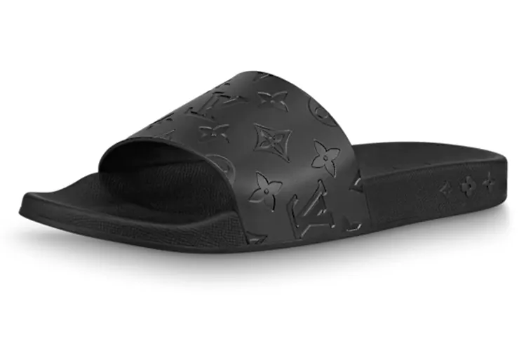 LOUIS VUITTON Waterfront Mule Black