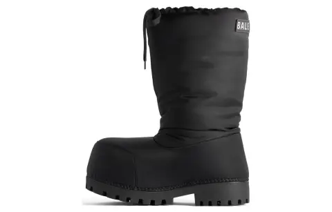 Balenciaga Alaska Crew Snow Boots Men's Black