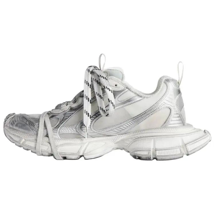 Balenciaga 3XL White Silver Summer Mesh