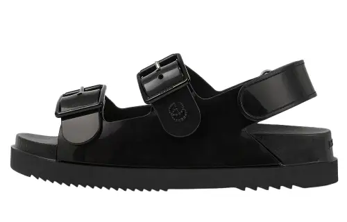 Gucci Wmns Mini Double G Sandal 'Black' Women's