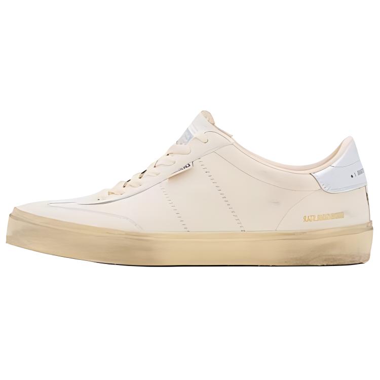 Мужские кеды Golden Goose Soul Star (белые)