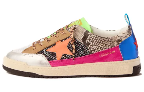 Golden Goose Yeah Stylish Skateboarding Shoes Men's Multicolor