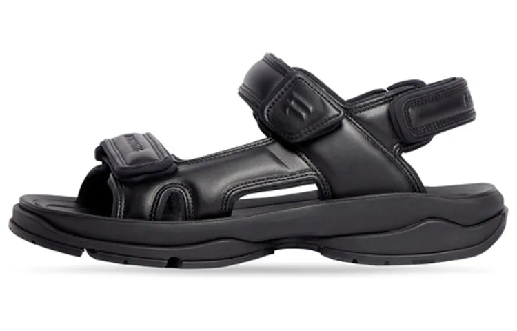 Balenciaga Tourist Sandals 'Black' Women's