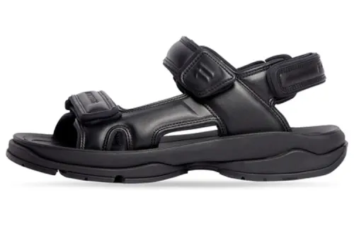 Balenciaga Tourist Sandals 'Black' Women's