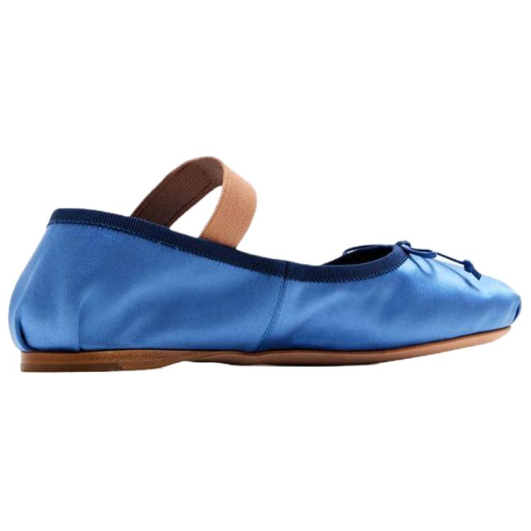 Женские туфли MIU MIU (светло-фиолетовый) — фото 4