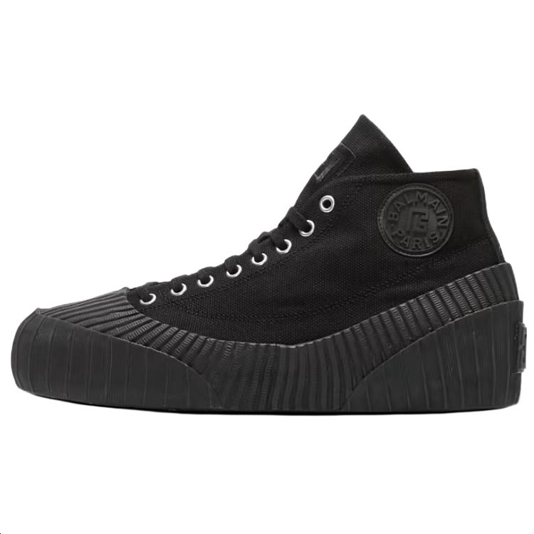 Мужские кеды BALMAIN FM1VI392TCNS (черные)