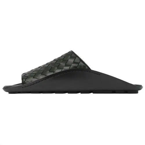 Bottega Veneta Slide Slippers Men's Dark Green