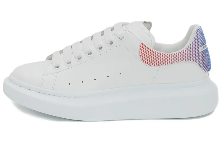 Alexander McQueen Thick soled Low top Sneakers 'White Pink Purple'