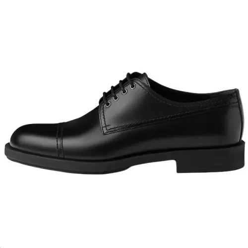 HERMES Jerome Dress Shoes Men's Black